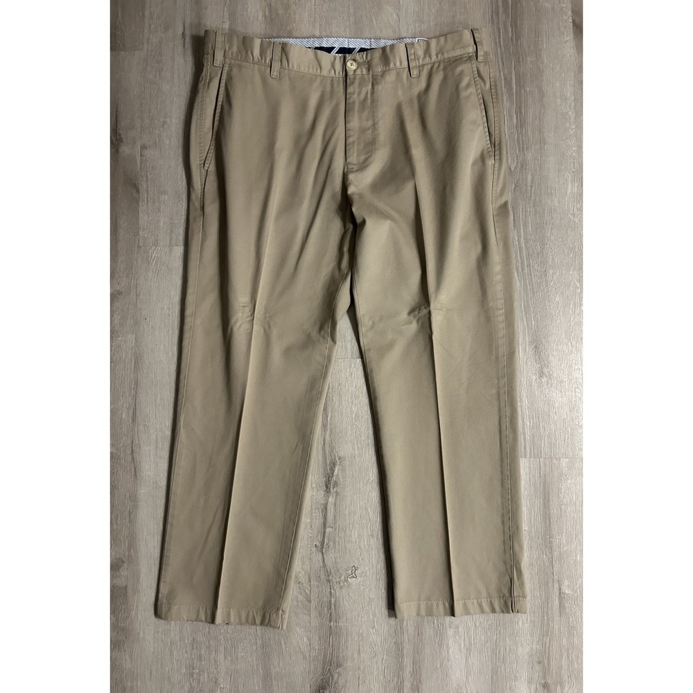 Southern Tide Skipjack Pants, Khaki, Cotton, Preppy Business Casual Men's 38x28
